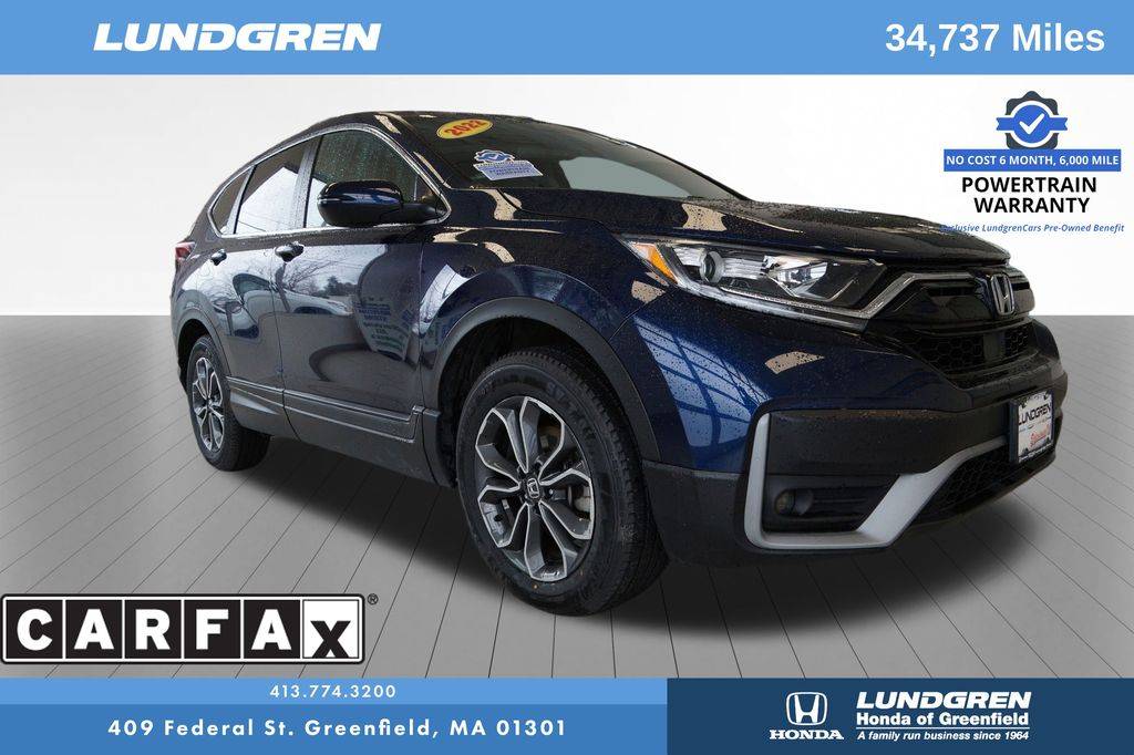 2022 Honda CR-V EX-L — SUV — 34,658 mi — Greenfield, MA