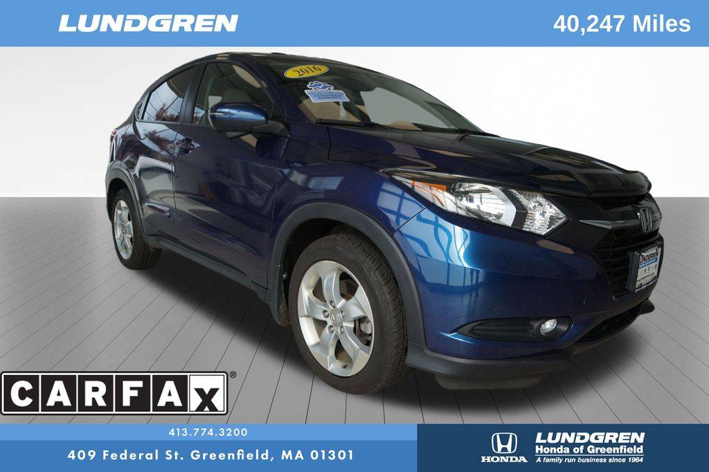 2016 Honda HR-V EX — SUV — 40,247 mi — Greenfield, MA