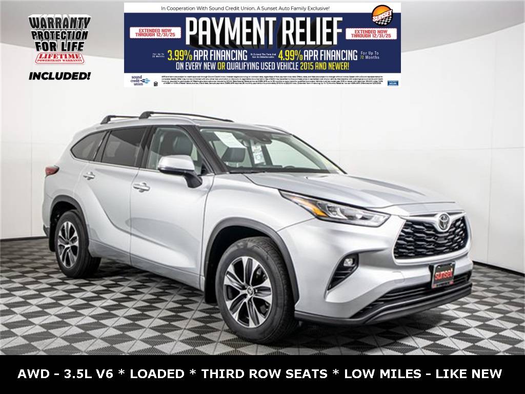 2020 Toyota Highlander XLE — SUV — 35,932 mi — Sumner, WA