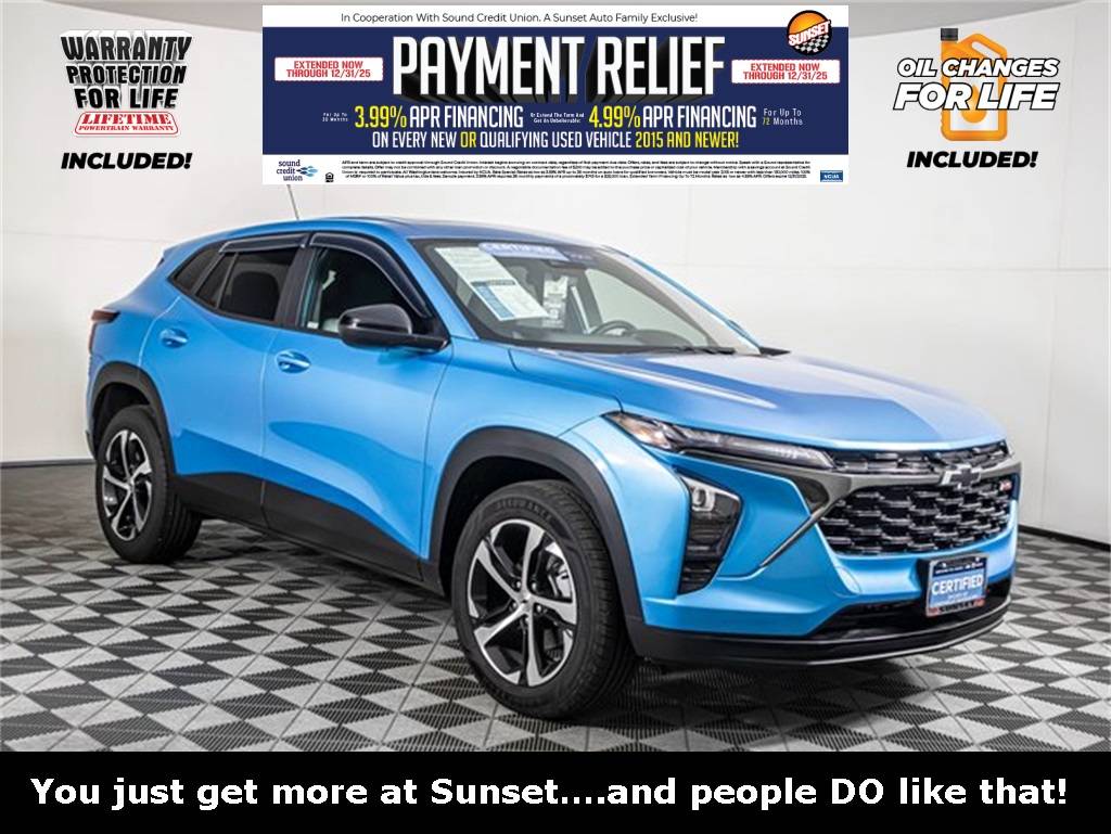 2025 Chevrolet Trax 1RS — SUV — 4,201 mi — Sumner, WA