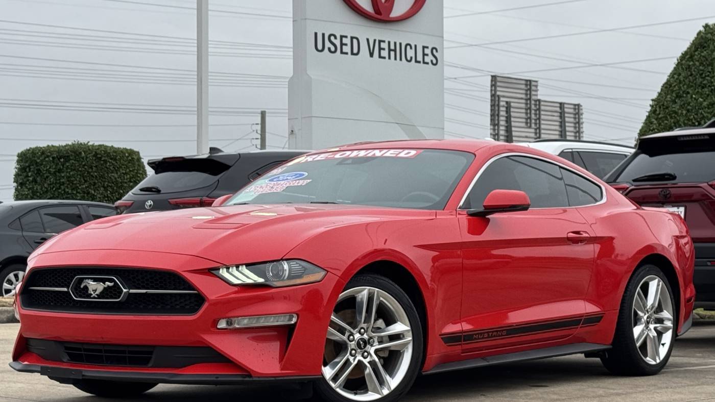 2021 Ford Mustang EcoBoost Premium — Coupe — 51,599 mi — Baytown, TX