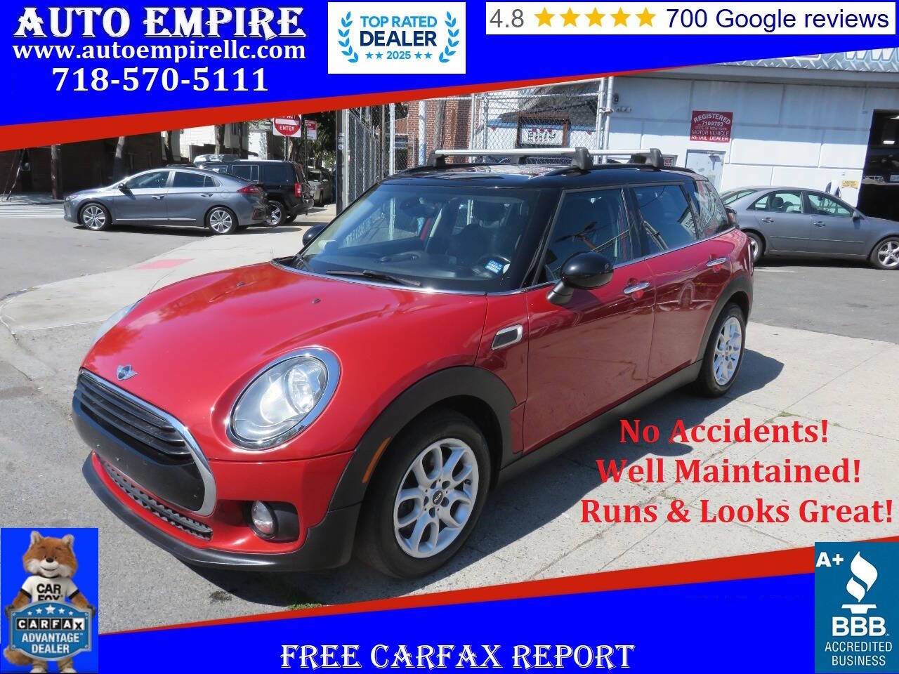 2016 MINI Clubman Cooper — Wagon — 113,944 mi — Brooklyn, NY