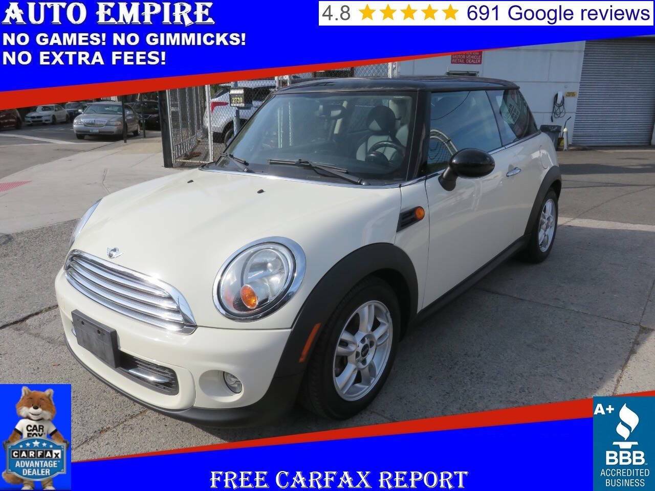2012 MINI Hardtop Cooper — Hatchback — 83,566 mi — Brooklyn, NY