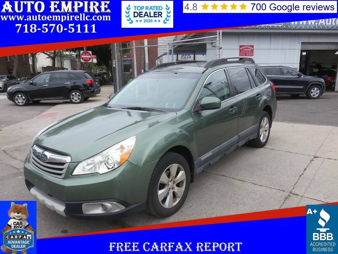 2010 Subaru Outback 2.5i Limited — SUV — 191,094 mi — Brooklyn, NY