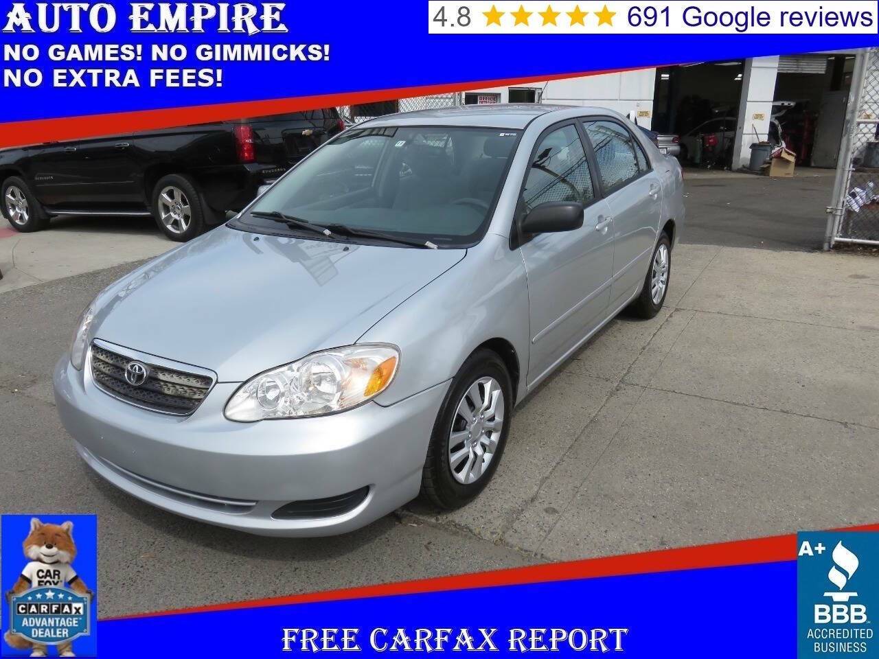 2006 Toyota Corolla LE — Sedan — 118,527 mi — Brooklyn, NY
