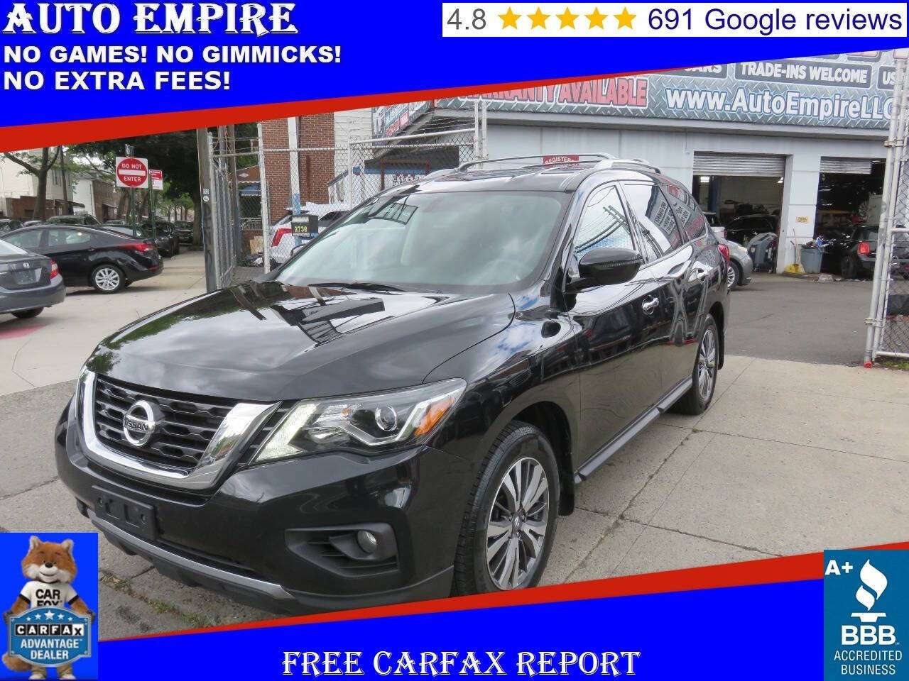 2017 Nissan Pathfinder SV — SUV — 94,580 mi — Brooklyn, NY