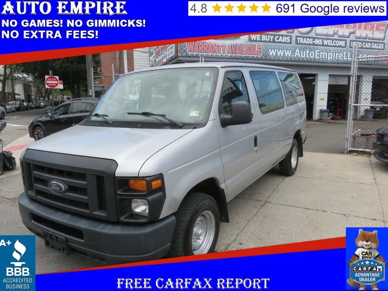 2014 Ford Econoline Wagon E-350 Super Duty XL — Passenger Van — 86,529 mi — Brooklyn, NY