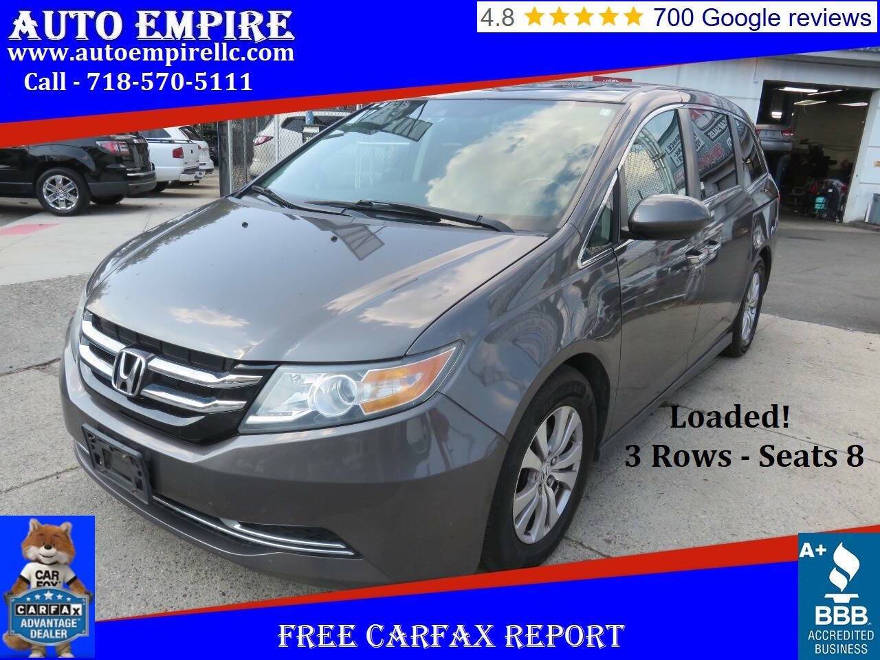 2016 Honda Odyssey EX-L — Minivan — 118,510 mi — Brooklyn, NY