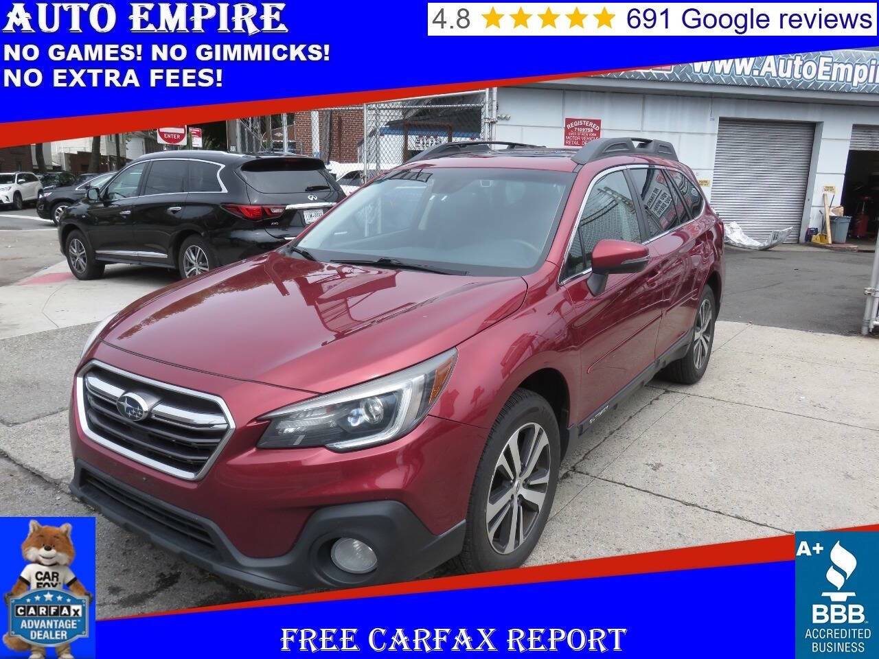 2019 Subaru Outback 2.5i Limited — SUV — 154,385 mi — Brooklyn, NY