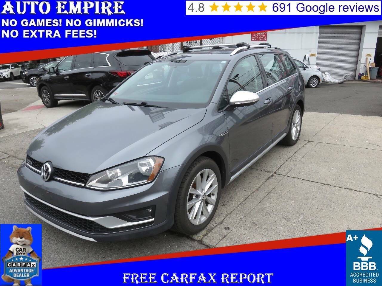 2017 Volkswagen Golf Alltrack S — Wagon — 114,709 mi — Brooklyn, NY