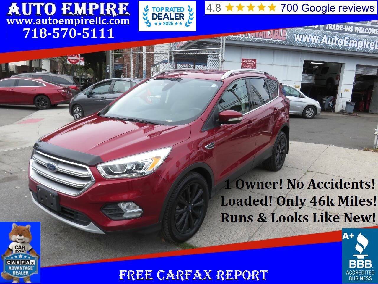 2017 Ford Escape Titanium — SUV — 46,803 mi — Brooklyn, NY
