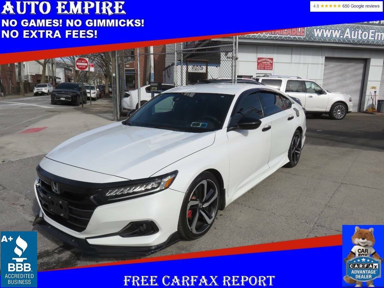 2022 Honda Accord Sport — Sedan — 27,864 mi — Brooklyn, NY