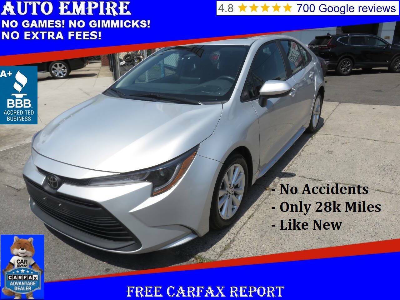 2023 Toyota Corolla LE — Sedan — 28,230 mi — Brooklyn, NY