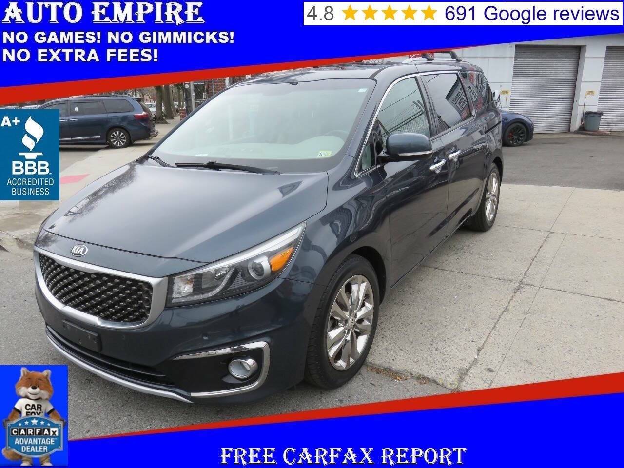 2016 Kia Sedona SX-L — Minivan — 127,368 mi — Brooklyn, NY
