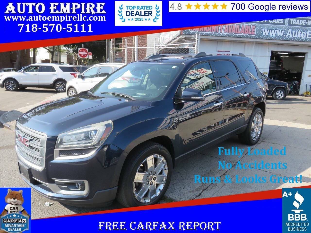 2017 GMC Acadia Limited Limited — SUV — 107,993 mi — Brooklyn, NY