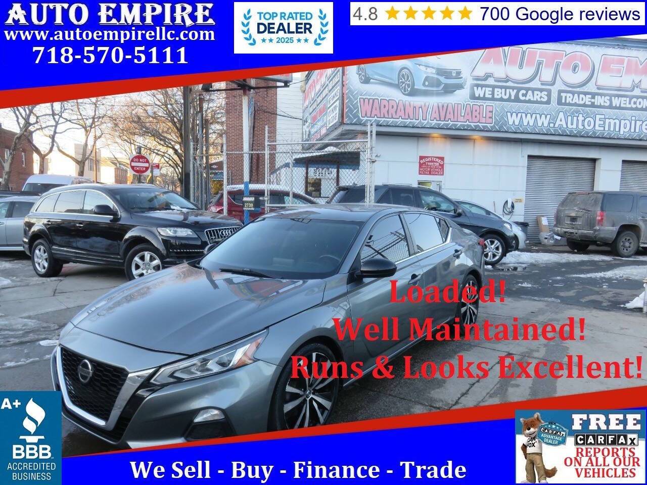 2019 Nissan Altima SR — Sedan — 124,061 mi — Brooklyn, NY