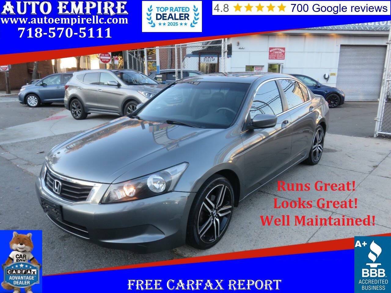 2009 Honda Accord EX-L — Sedan — 122,970 mi — Brooklyn, NY