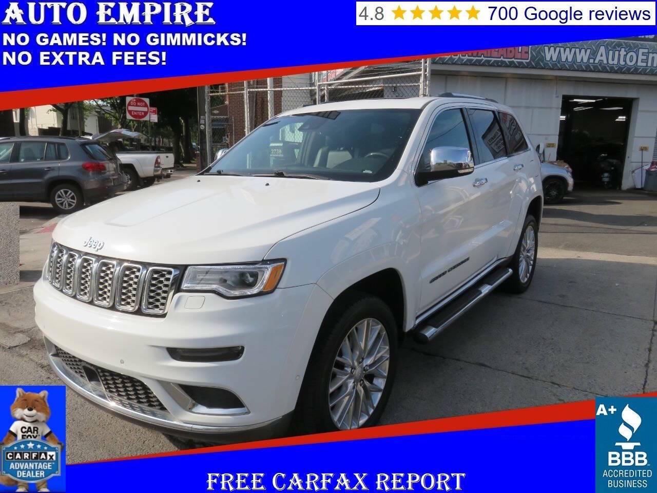2018 Jeep Grand Cherokee Summit — SUV — 148,998 mi — Brooklyn, NY