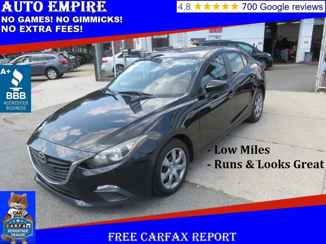 2014 Mazda Mazda3 i SV — Sedan — 89,638 mi — Brooklyn, NY