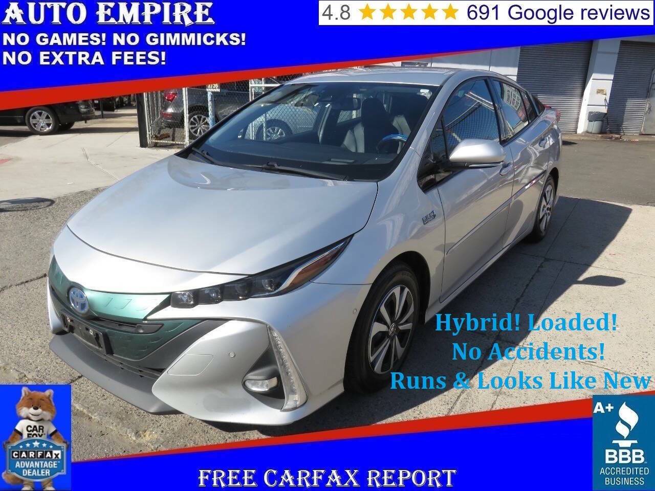 2017 Toyota Prius Prime Advanced — Hatchback — 153,994 mi — Brooklyn, NY