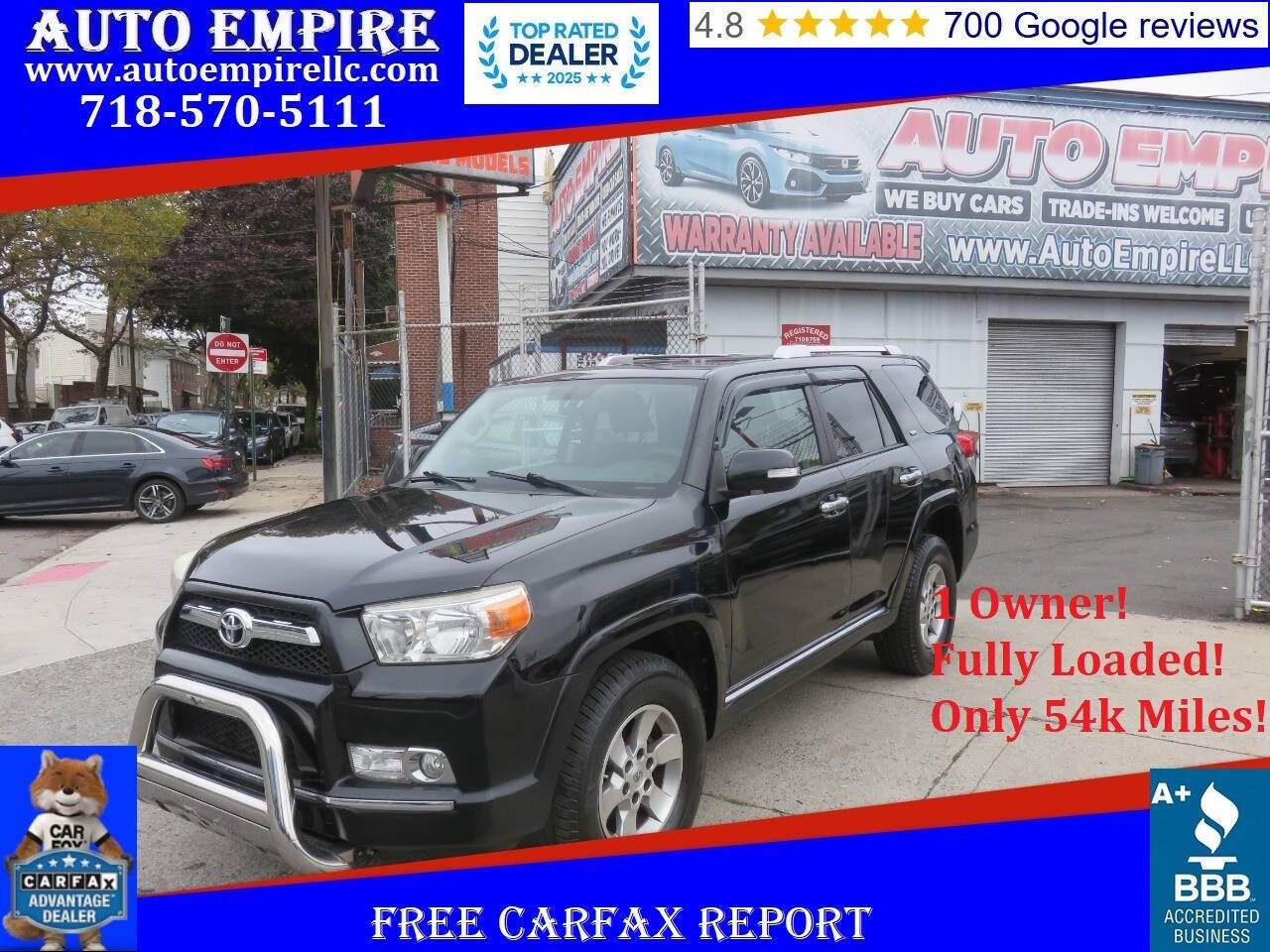 2011 Toyota 4Runner SR5 — SUV — 54,667 mi — Brooklyn, NY