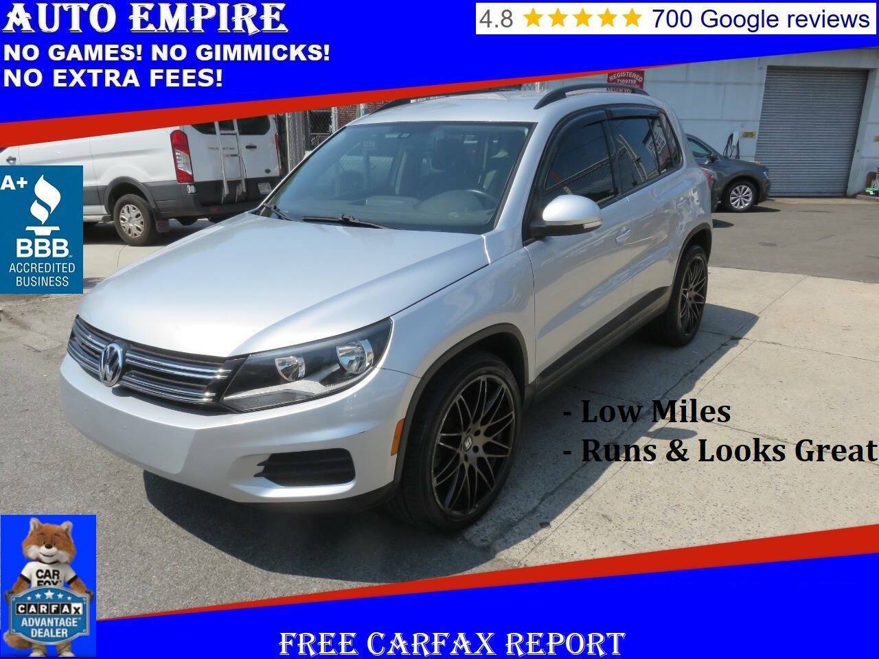 2016 Volkswagen Tiguan S — SUV — 72,030 mi — Brooklyn, NY