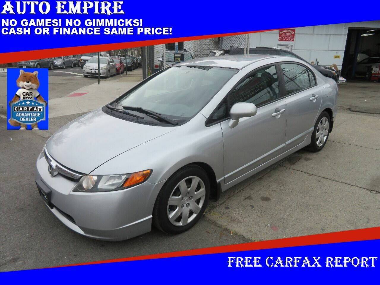 2008 Honda Civic LX — Sedan — 82,693 mi — Brooklyn, NY