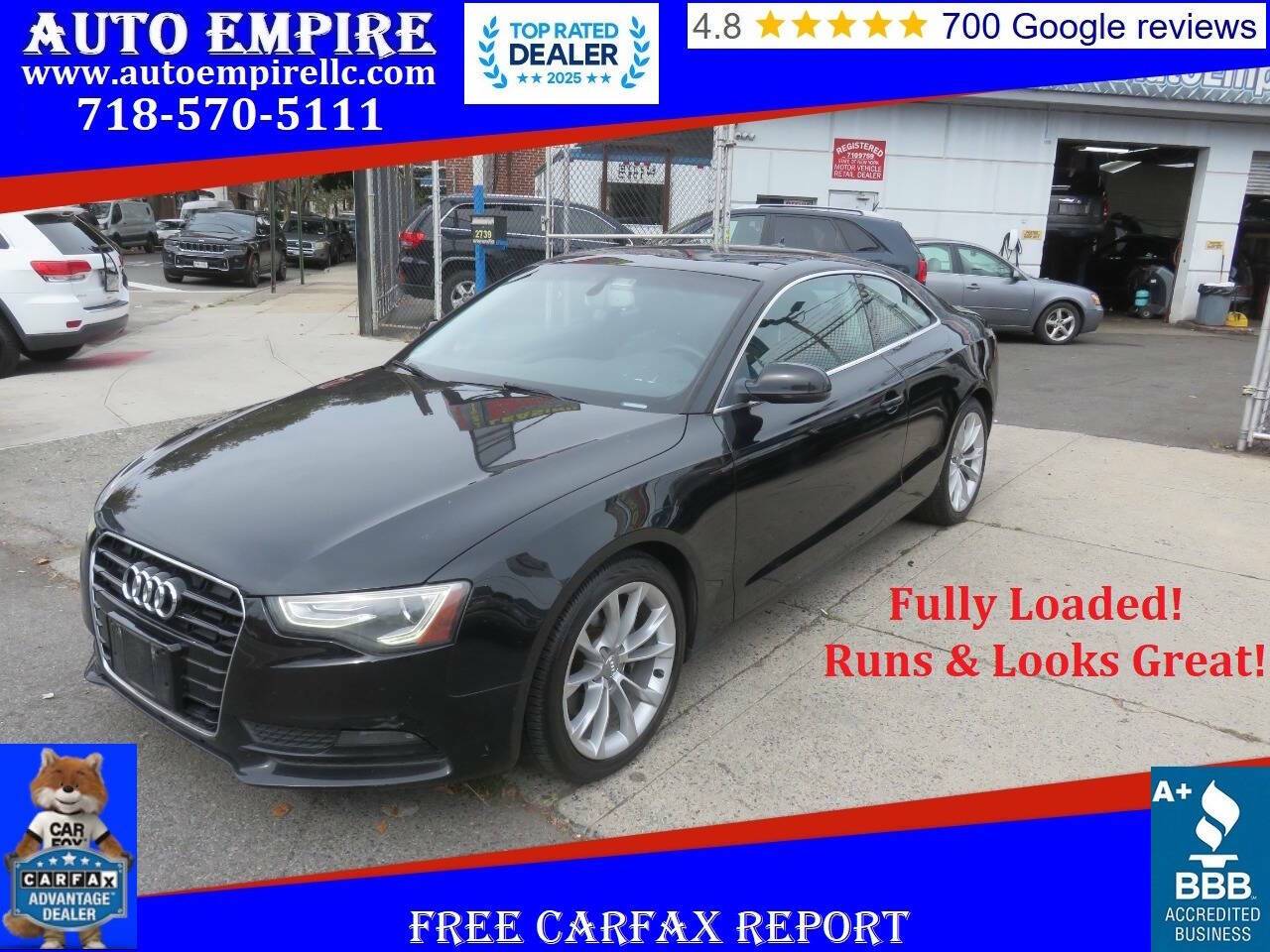 2013 Audi A5 Premium Plus — Coupe — 136,969 mi — Brooklyn, NY