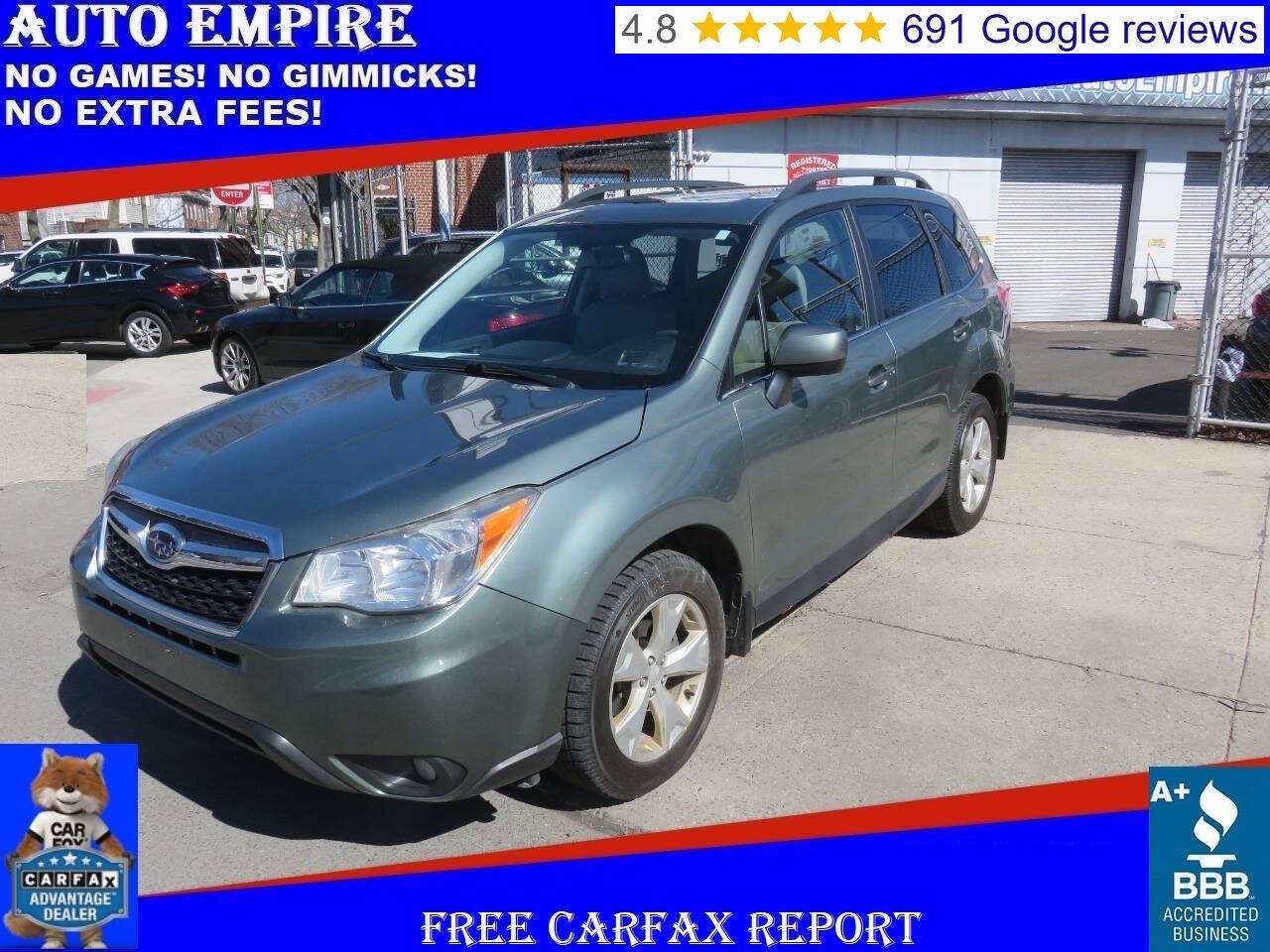 2014 Subaru Forester 2.5i Limited — SUV — 132,465 mi — Brooklyn, NY
