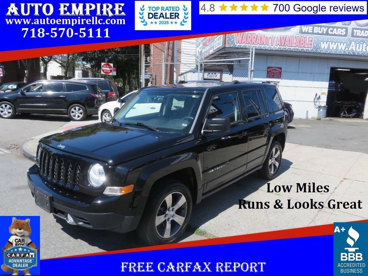 2016 Jeep Patriot High Altitude — SUV — 79,761 mi — Brooklyn, NY