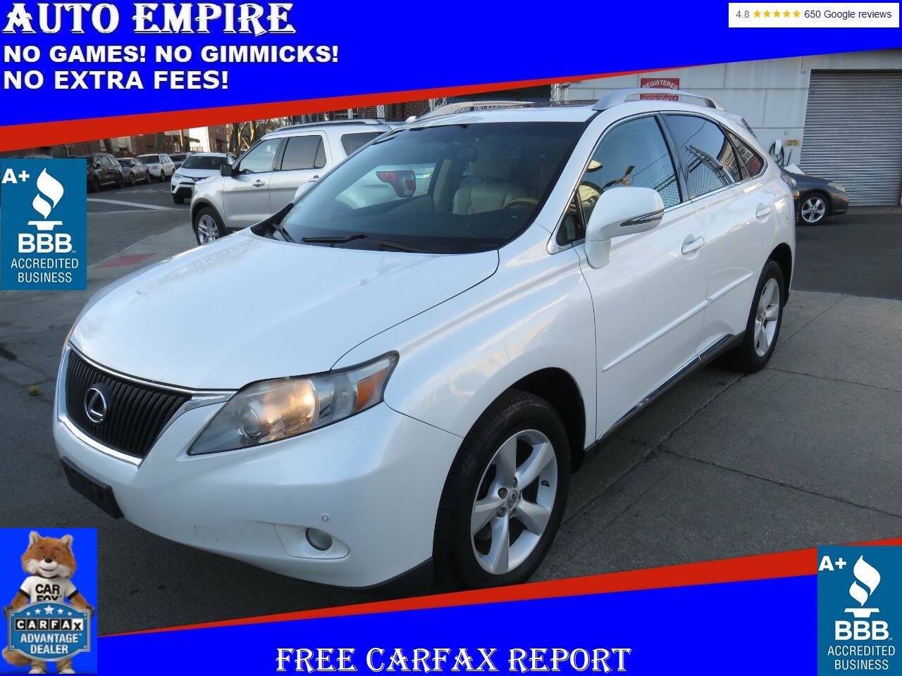 2012 Lexus RX RX 350 — SUV — 152,226 mi — Brooklyn, NY