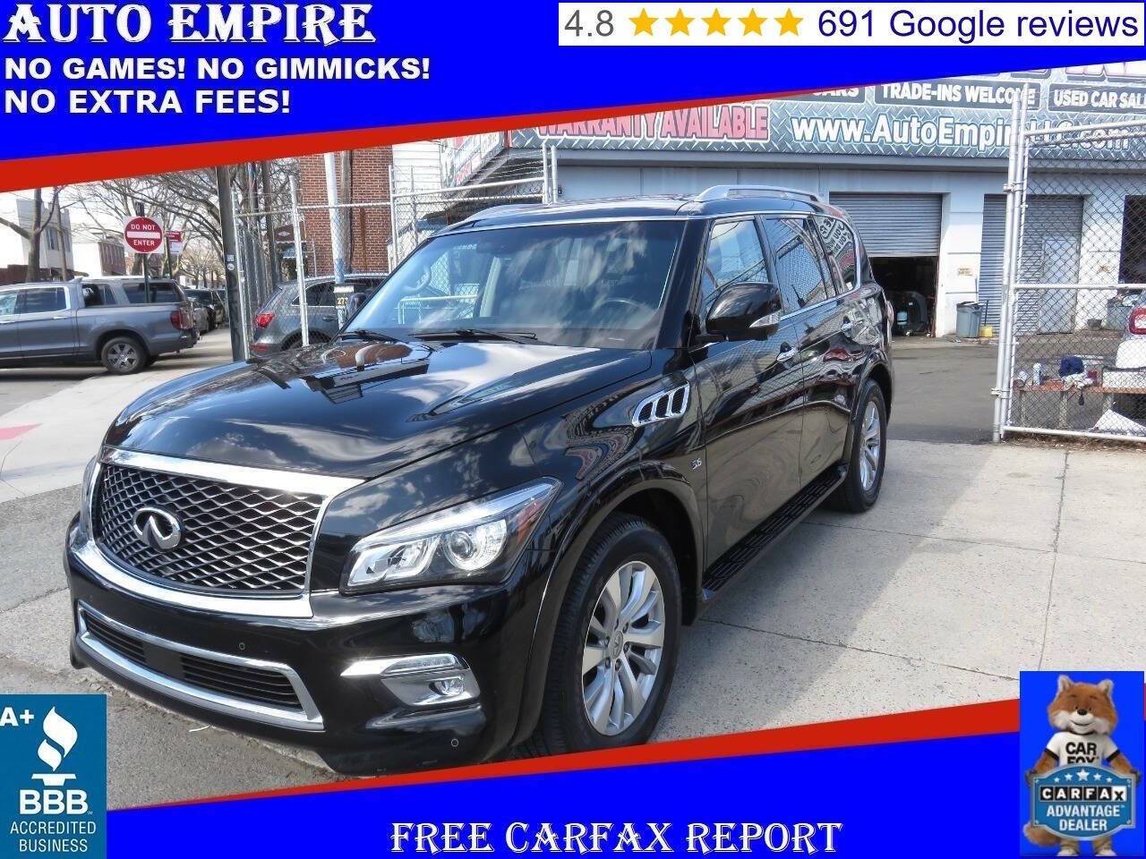 2017 INFINITI QX80 Standard — SUV — 127,221 mi — Brooklyn, NY