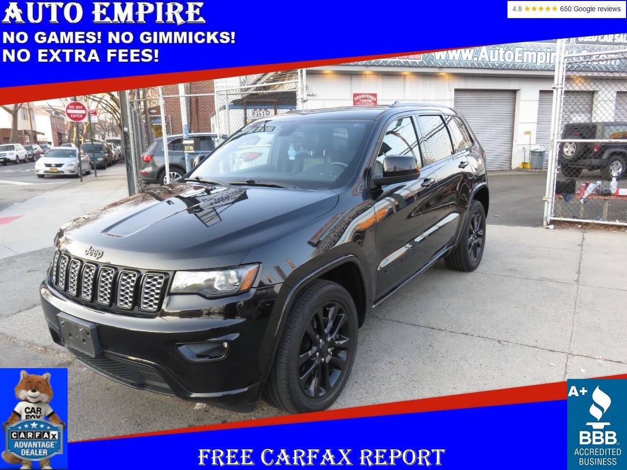 2018 Jeep Grand Cherokee Altitude — SUV — 120,526 mi — Brooklyn, NY