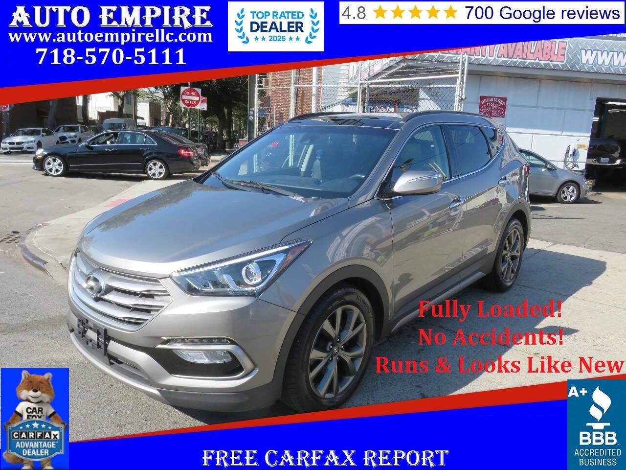 2017 Hyundai Santa Fe Sport 2.0T Ultimate — SUV — 106,593 mi — Brooklyn, NY
