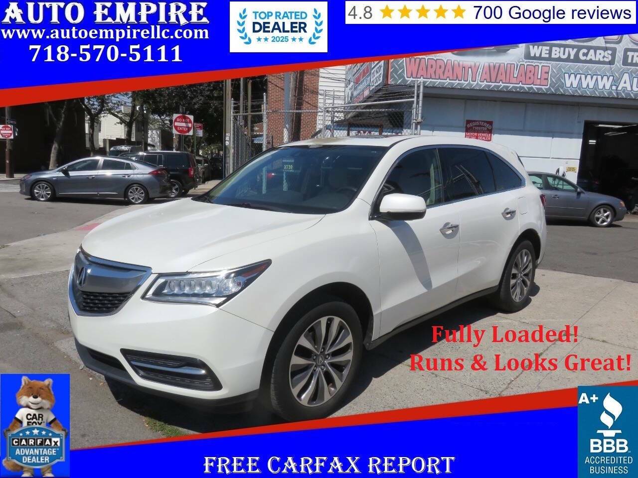 2014 Acura MDX Technology Package — SUV — 145,400 mi — Brooklyn, NY