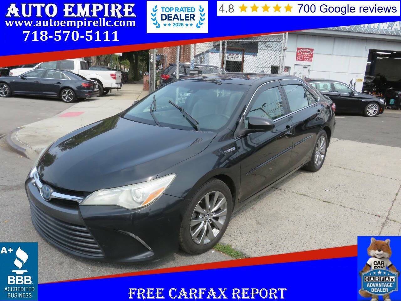 2016 Toyota Camry Hybrid XLE — Sedan — 371,517 mi — Brooklyn, NY