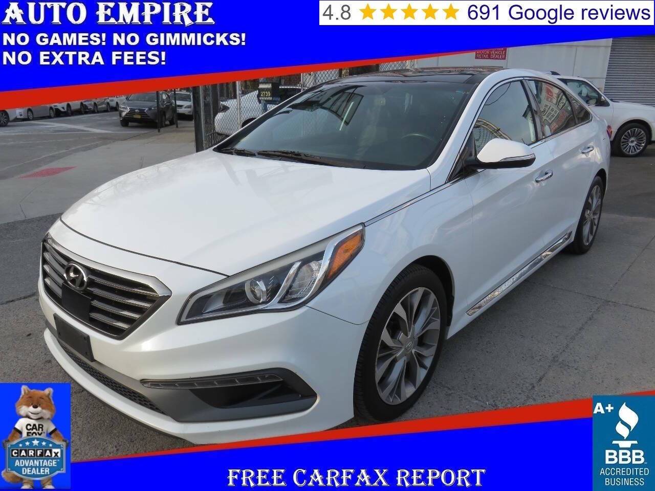 2015 Hyundai Sonata Limited 2.0T — Sedan — 102,942 mi — Brooklyn, NY