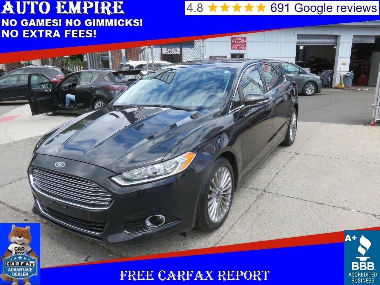 2015 Ford Fusion Titanium — Sedan — 43,949 mi — Brooklyn, NY