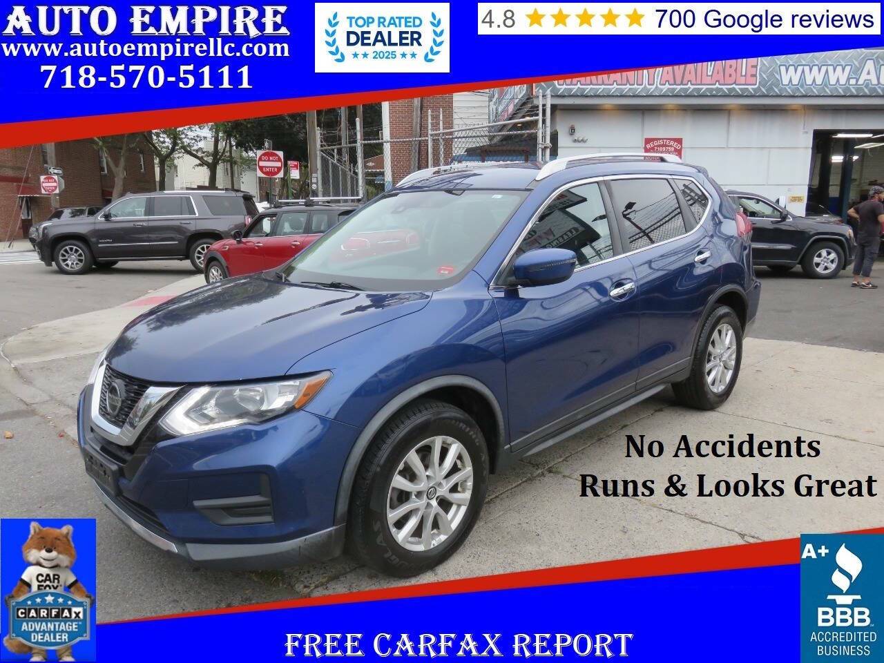 2019 Nissan Rogue SV — SUV — 126,491 mi — Brooklyn, NY