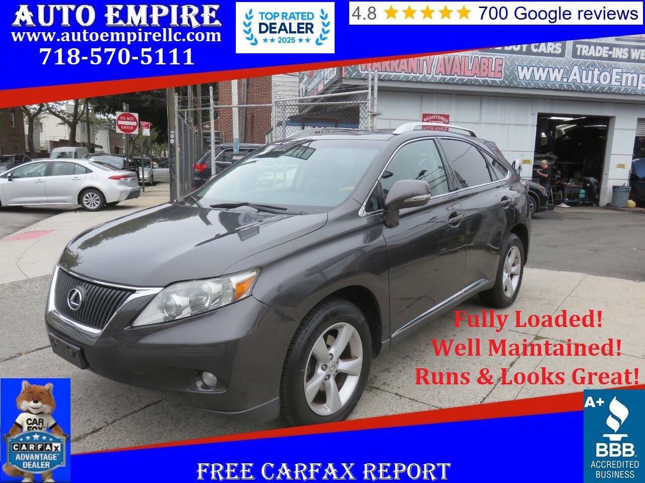 2010 Lexus RX RX 350 — SUV — 142,734 mi — Brooklyn, NY