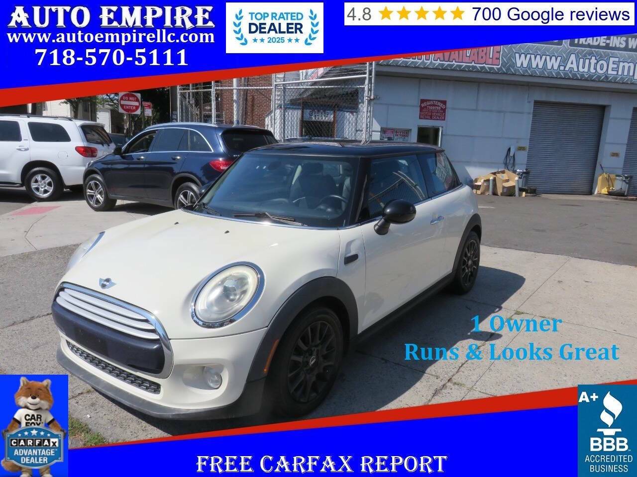 2015 MINI Hardtop Cooper — Hatchback — 82,104 mi — Brooklyn, NY