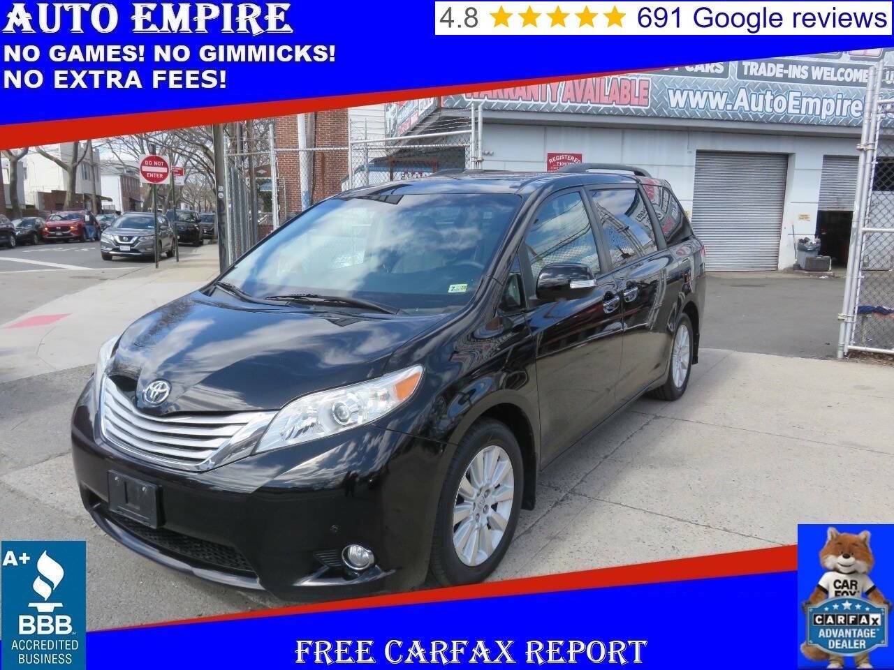 2013 Toyota Sienna Limited — Minivan — 150,371 mi — Brooklyn, NY