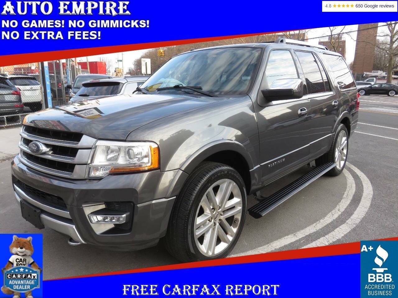 2015 Ford Expedition Platinum — SUV — 159,234 mi — Brooklyn, NY