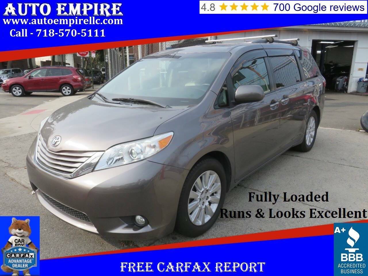2015 Toyota Sienna XLE — Minivan — 147,224 mi — Brooklyn, NY