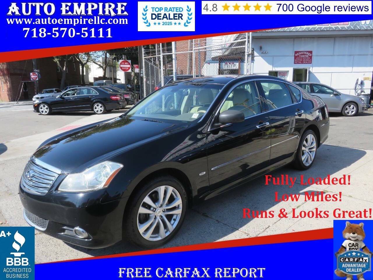 2010 INFINITI M M35x — Sedan — 77,876 mi — Brooklyn, NY