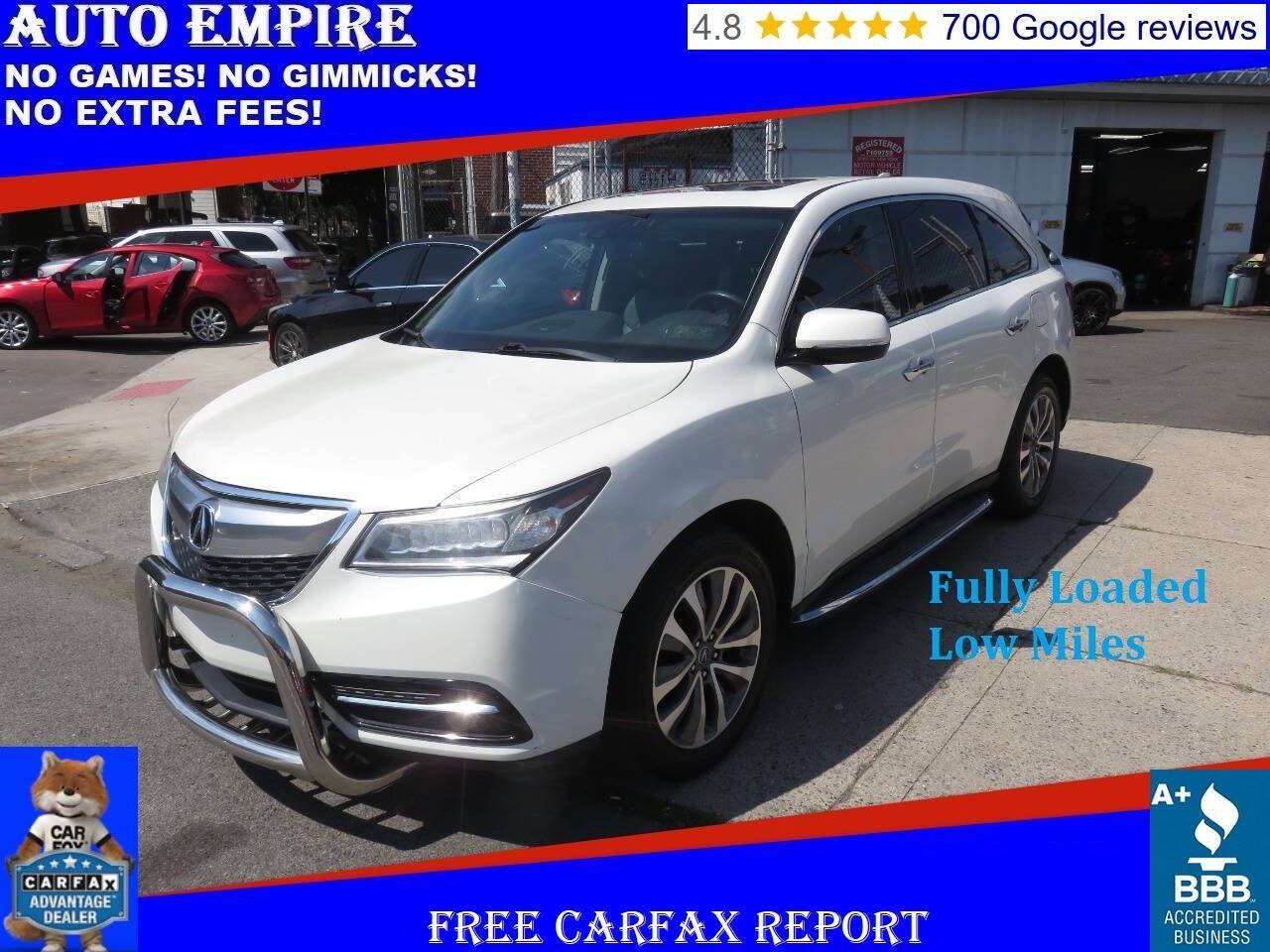 2014 Acura MDX Technology Package — SUV — 72,557 mi — Brooklyn, NY