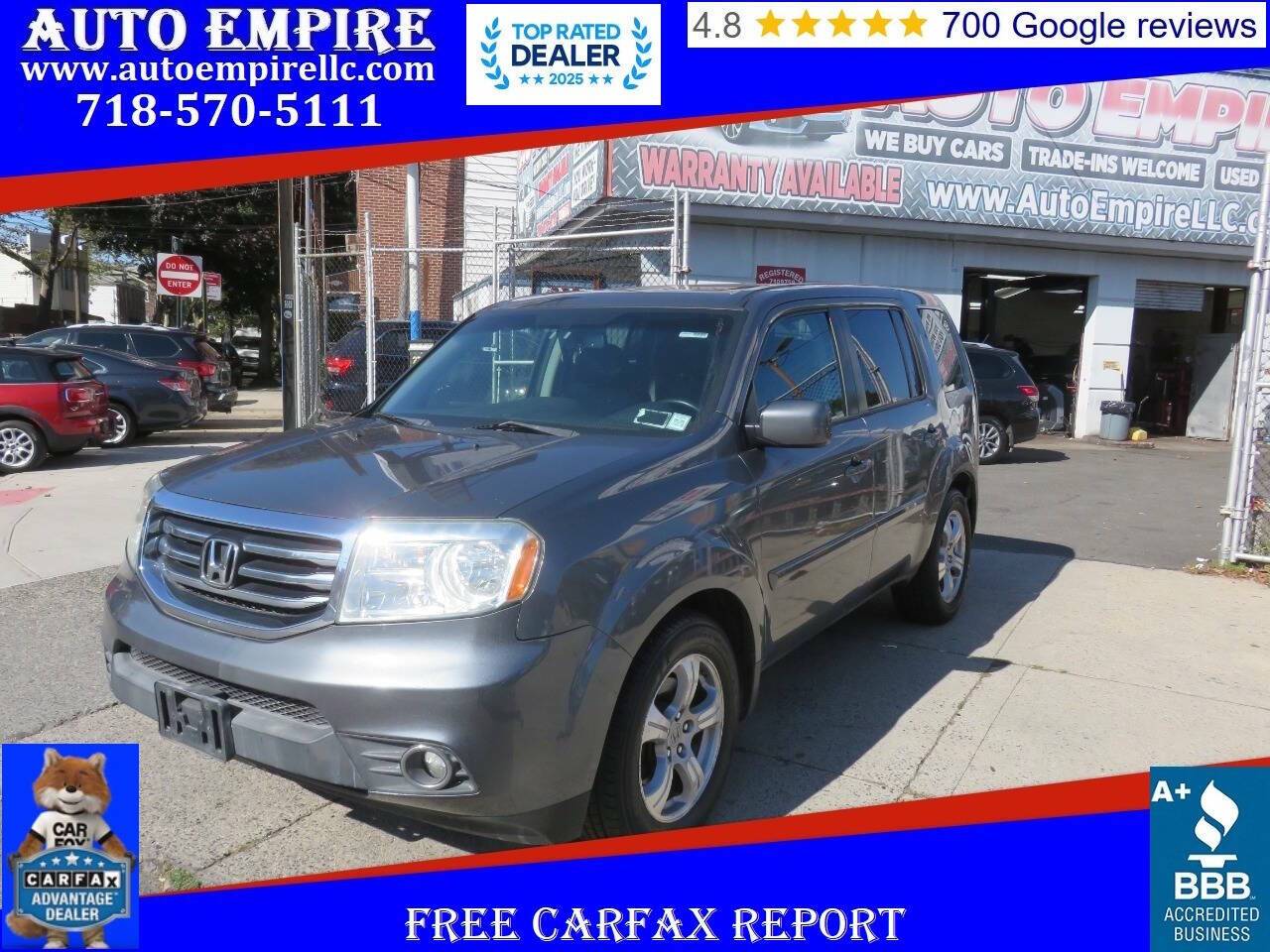 2012 Honda Pilot EX-L — SUV — 87,648 mi — Brooklyn, NY