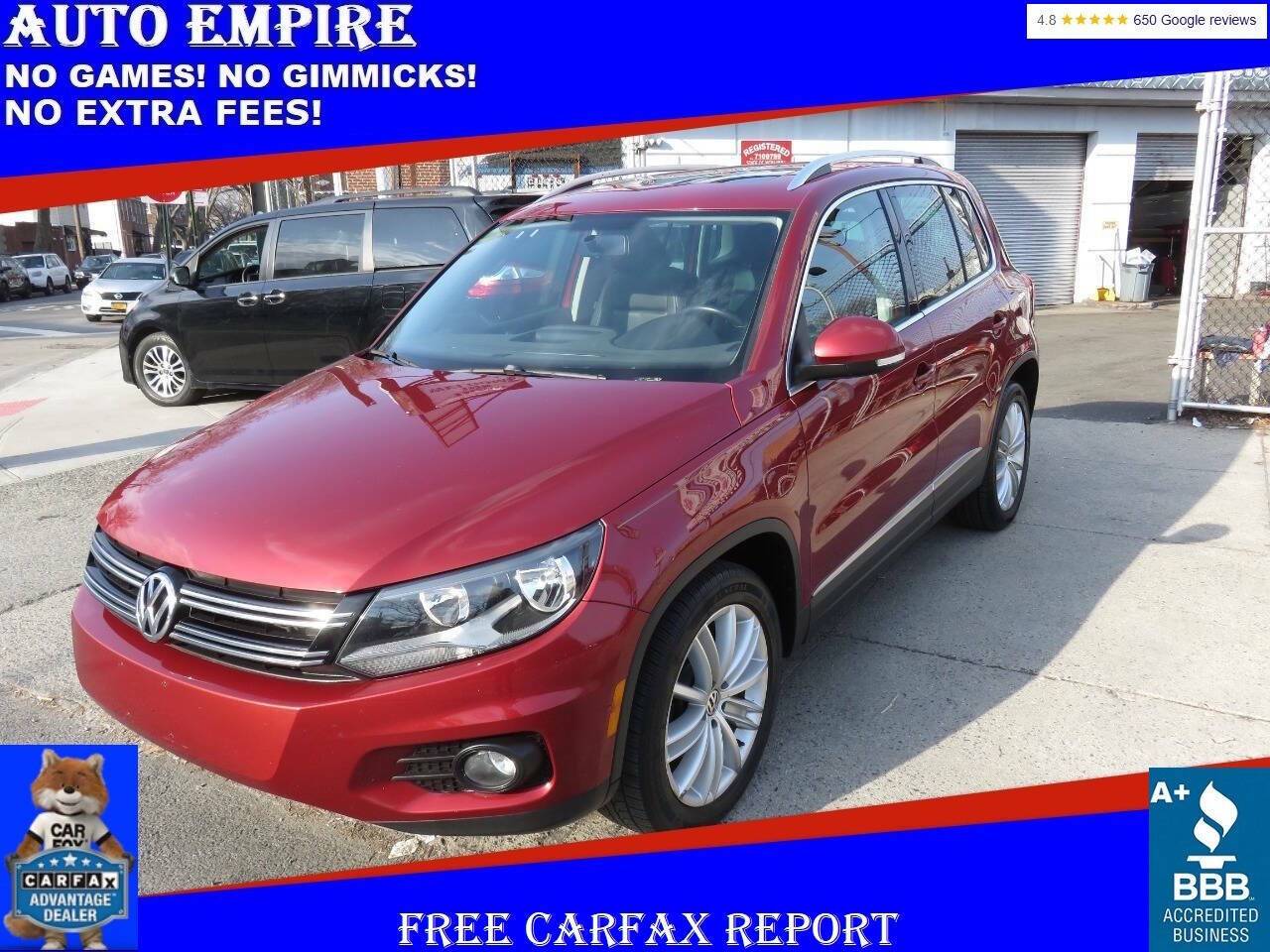 2015 Volkswagen Tiguan SEL — SUV — 113,953 mi — Brooklyn, NY