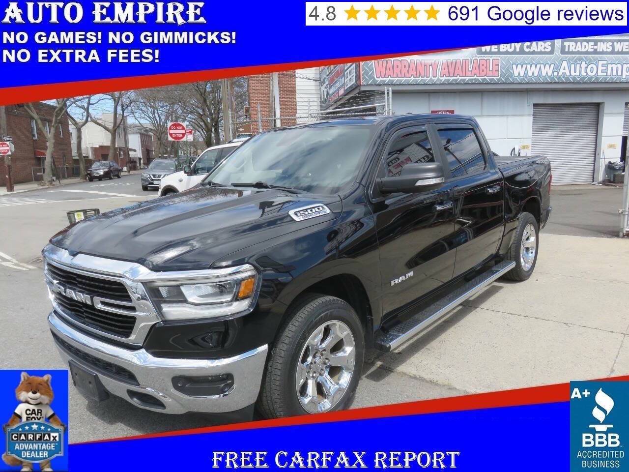 2019 Ram 1500 Big Horn/Lone Star — Pickup Truck — 61,152 mi — Brooklyn, NY
