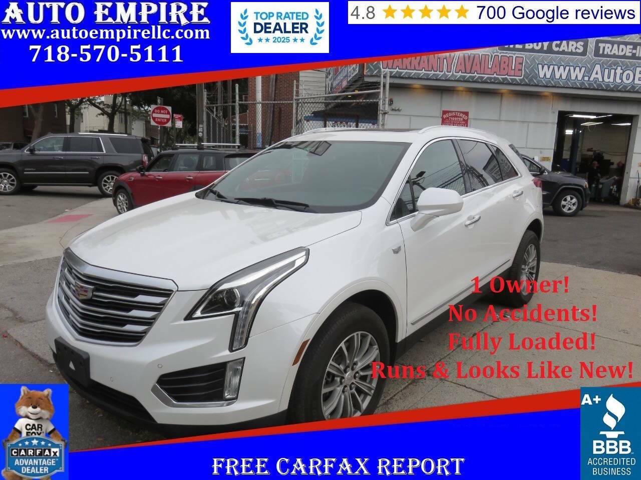 2017 Cadillac XT5 Luxury — SUV — 121,694 mi — Brooklyn, NY
